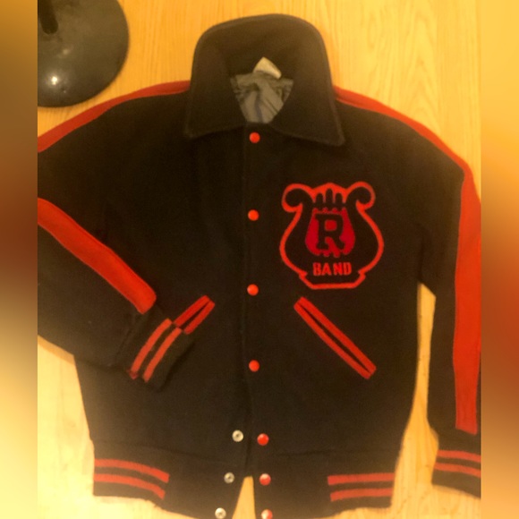 RARE!! VERY VINTAGE!! HEAVYWEIGHT LETTERMAN’s JACKET/COAT!!! - Picture 2 of 8